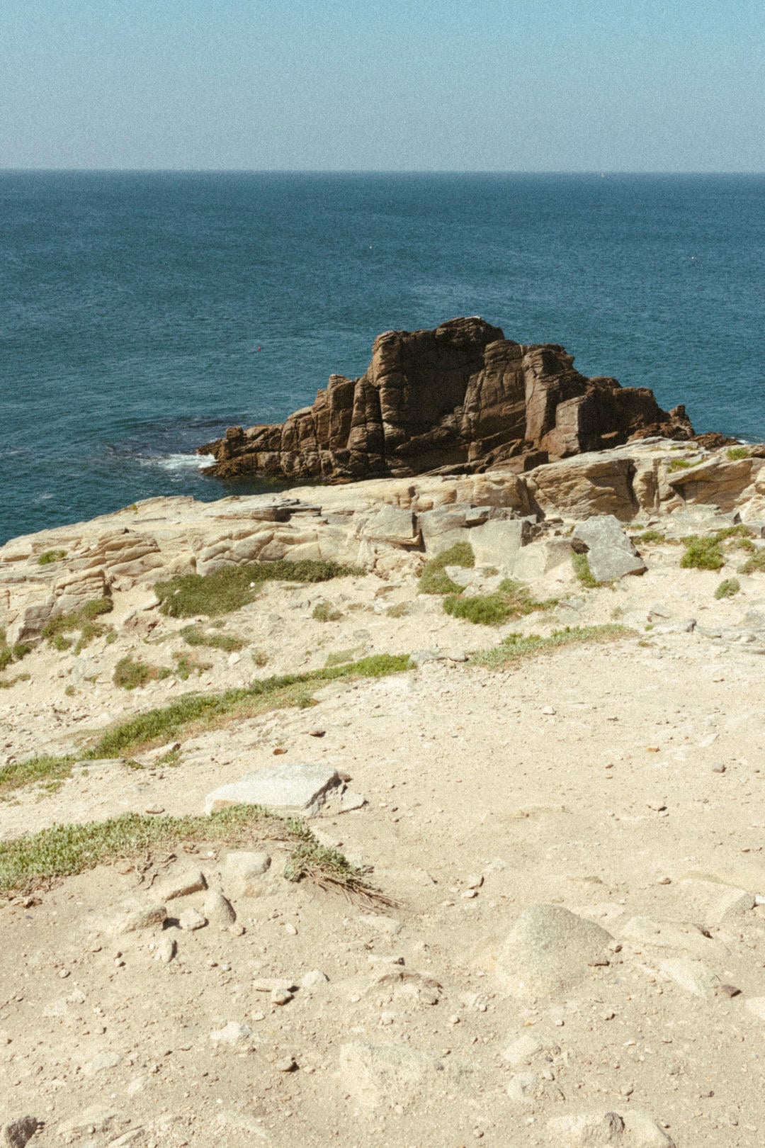 Falaise et mer